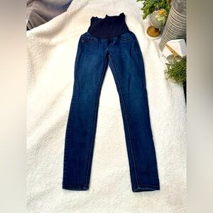 Indigo Blue maternity skinny jeans small